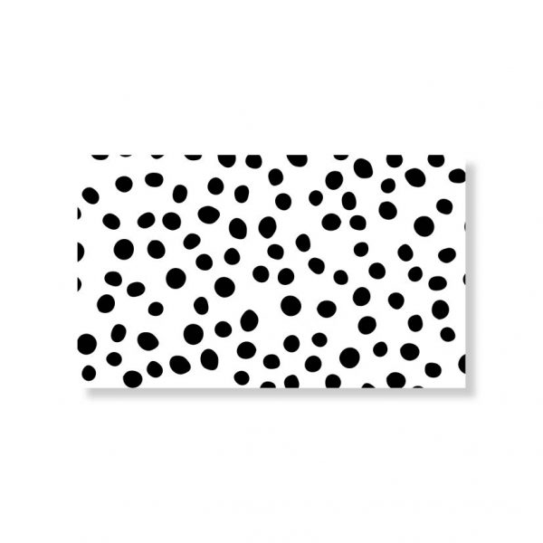 Minikaartje dots 6x10cm