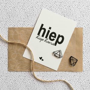 Kaart Hiep hiep hoera