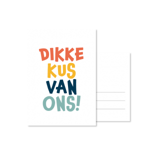 Dikke kus van ons