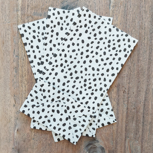 Blokzak dots (3 stuks 14x8x26 cm)