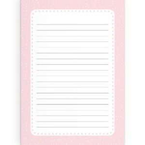 Notitieblok a5 roze